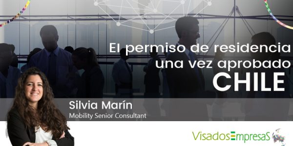 El permiso de residencia para Chile una vez aprobado. Visados Empresas