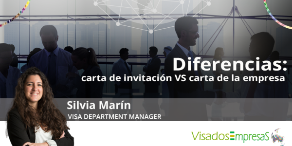 Diferencias: carta de invitación VS carta de la empresa. Visados Empresas