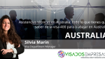 visa 400 para Australia Visados Empresas