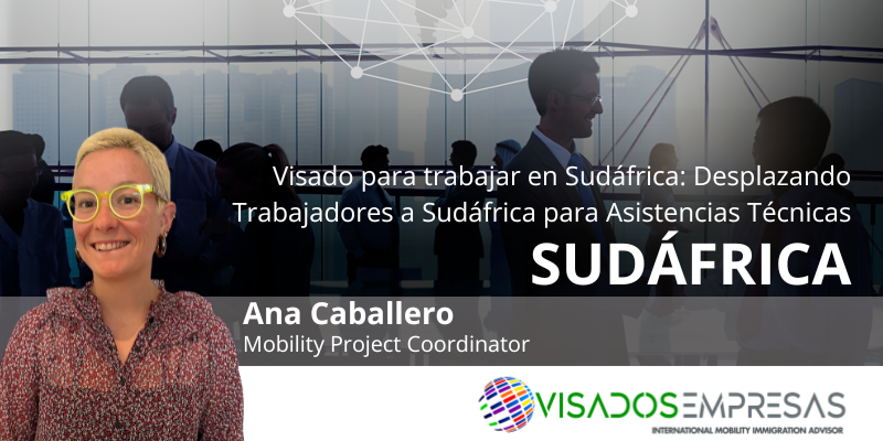 Visado para trabajar en Sudáfrica Visados Empresas