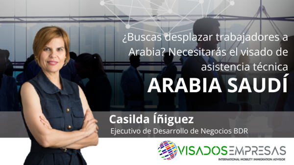 visado de asistencia tecnica arabia saudi